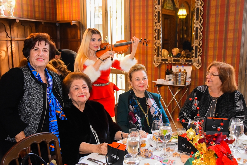 Young Women Christian Association lunch at Villa Linda Sursock